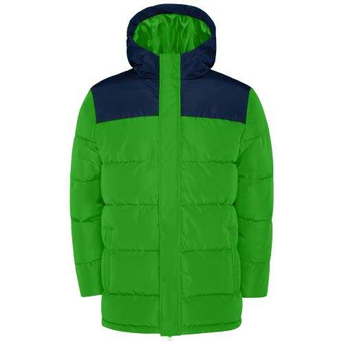 Veste isolante personnalisable unisexe Tallin ROLY Vert fougère et Bleu marine